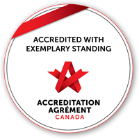 Accredited with exemplary standing